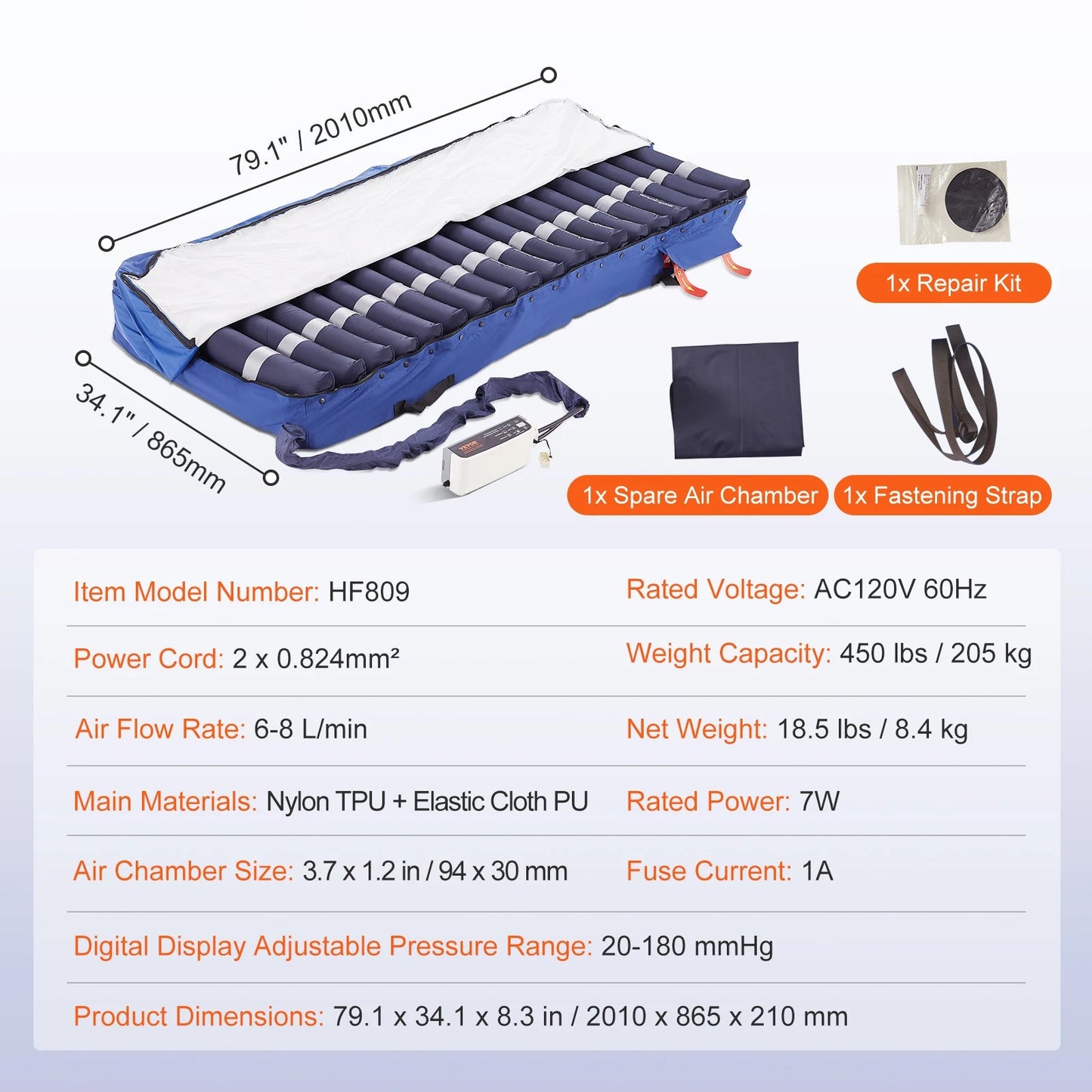 Dual-Layer Pressure Air Mattress