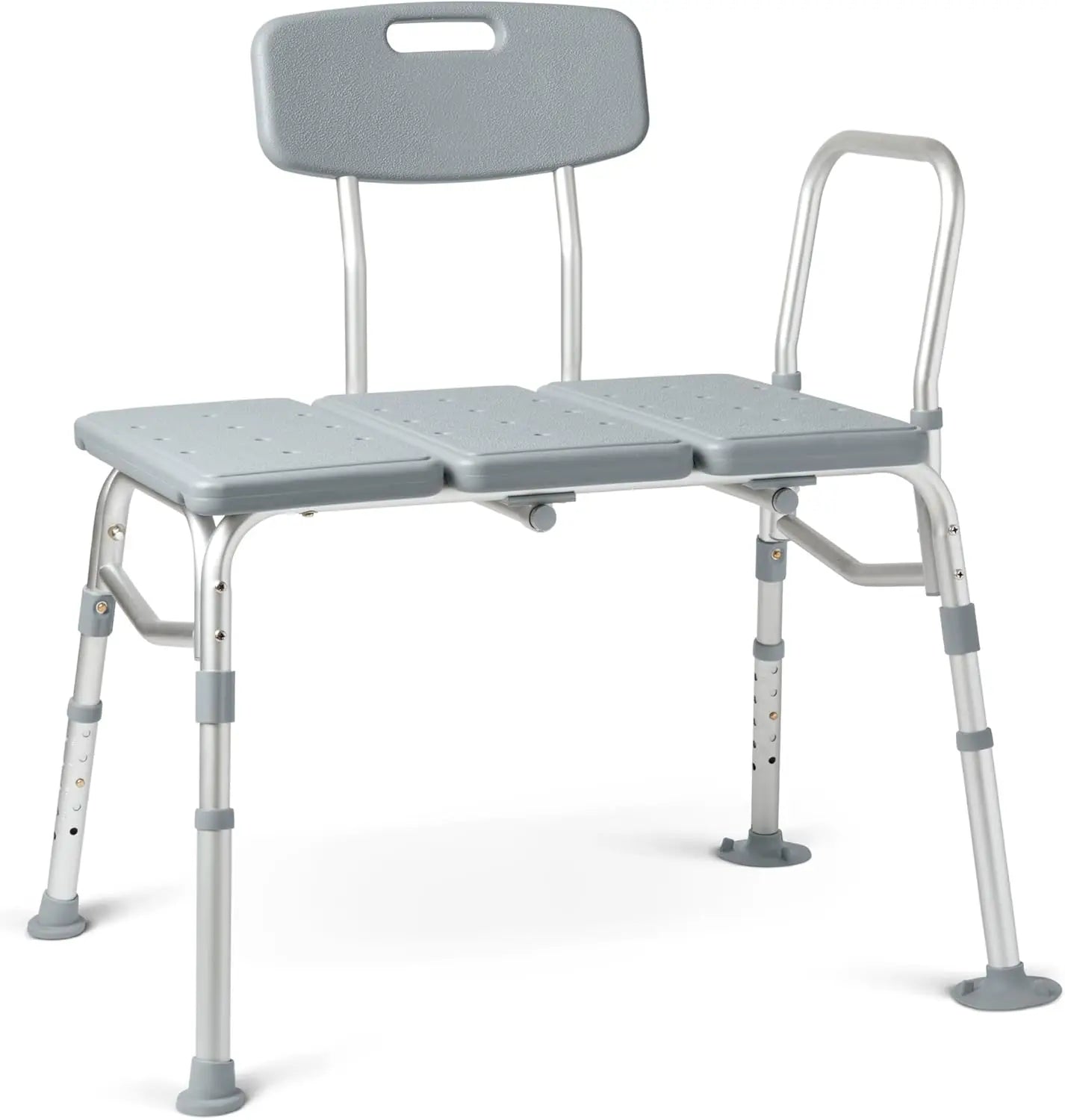 Adjustable Slip-Resistant Shower Bench