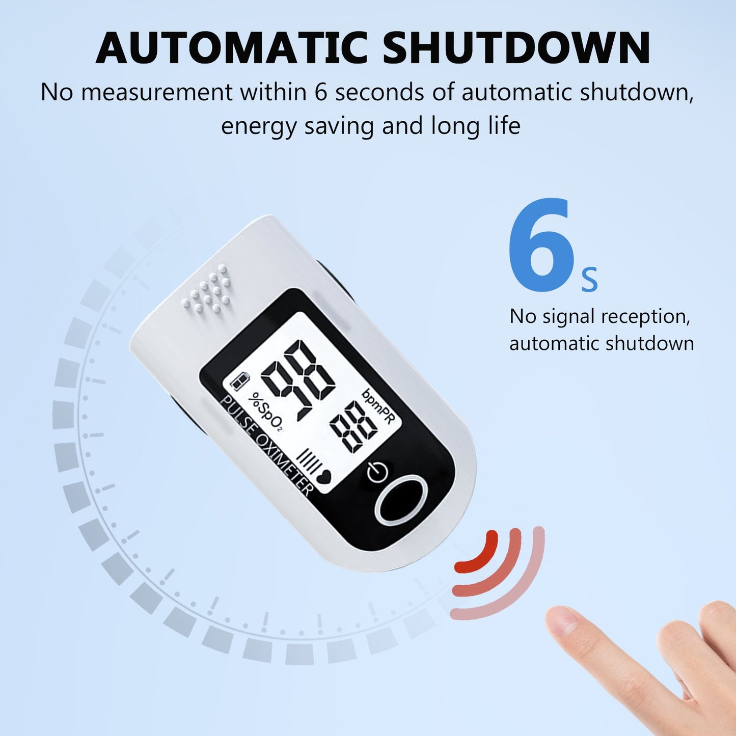 Blood Oxygen Meter SpO2 Monitor