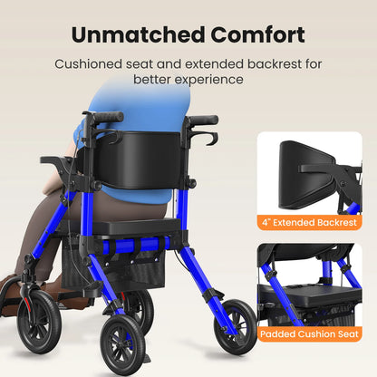 Foldable Senior Walker Chair