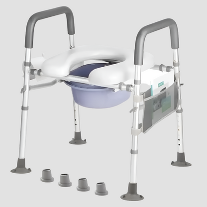 4-in-1 Adjustable Commode Chair