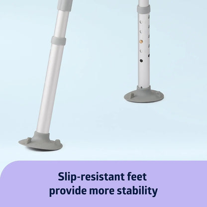 Adjustable Slip-Resistant Shower Bench