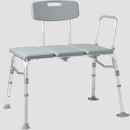 Adjustable Slip-Resistant Shower Bench